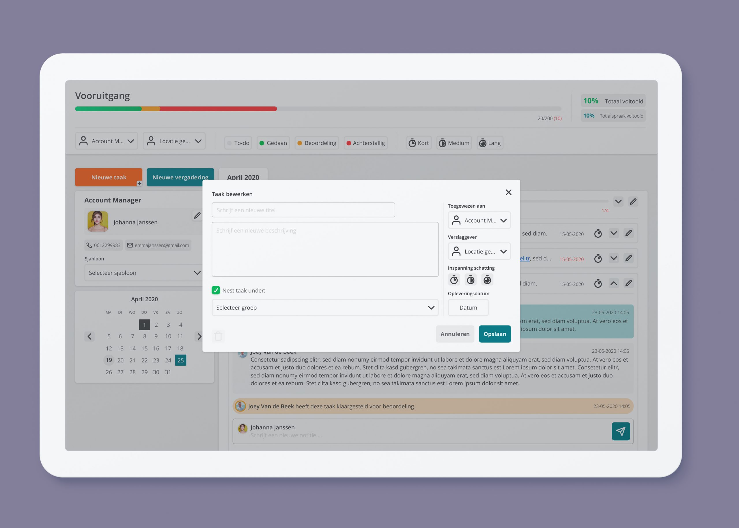 Implementation-Tool-Modal